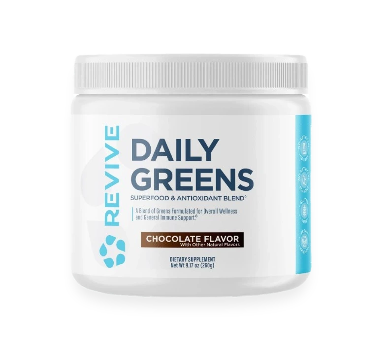 Daily Greens Powder, Chocolate - 260 grams