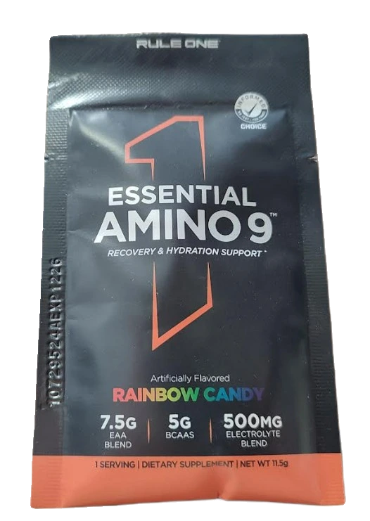 Essential Amino 9, Rainbow Candy - 11.5 grams (1 serving)