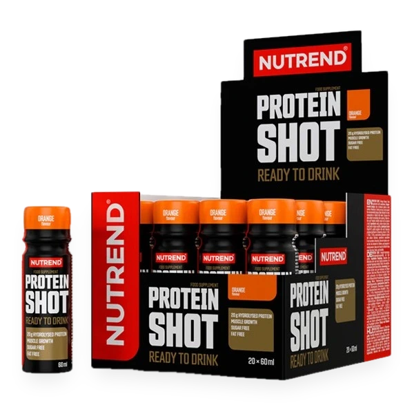 Protein Shot, Orange - 20 x 60 ml.