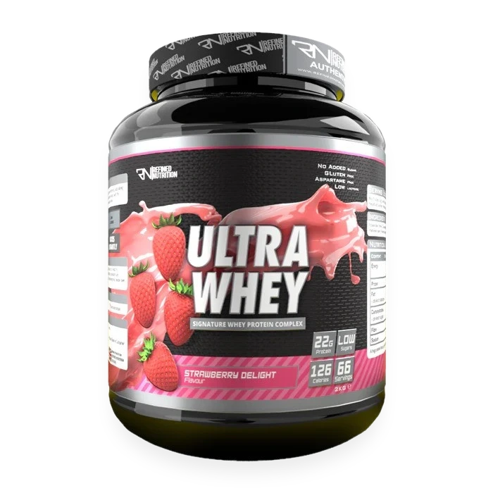 Ultra Whey, Strawberry Delight - 2000 grams