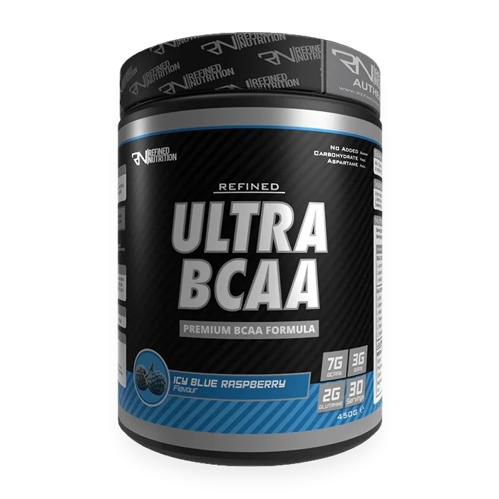 Ultra BCAA, Icy Blue Raspberry - 450 grams
