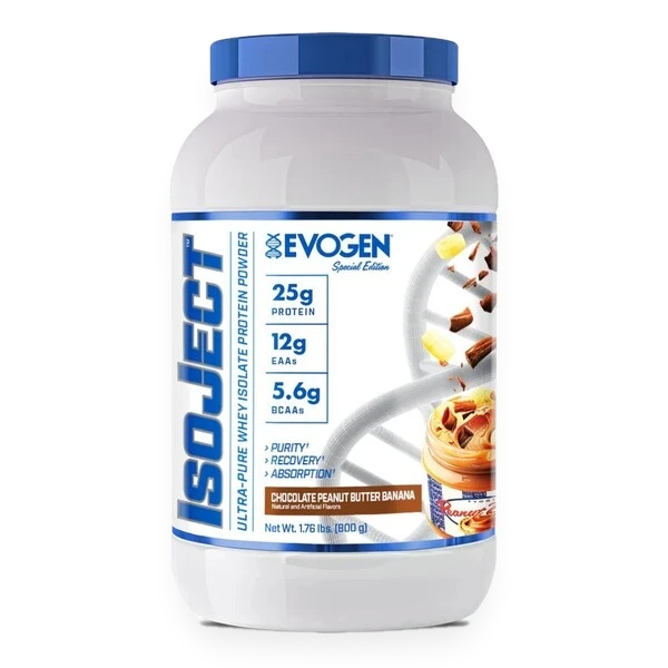 IsoJect, Chocolate Peanut Butter Banana - 800 grams