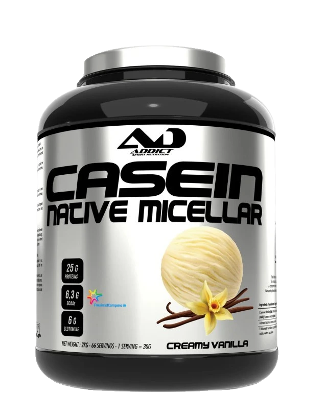 Native Micellar Casein, Creamy Vanilla - 2000 grams