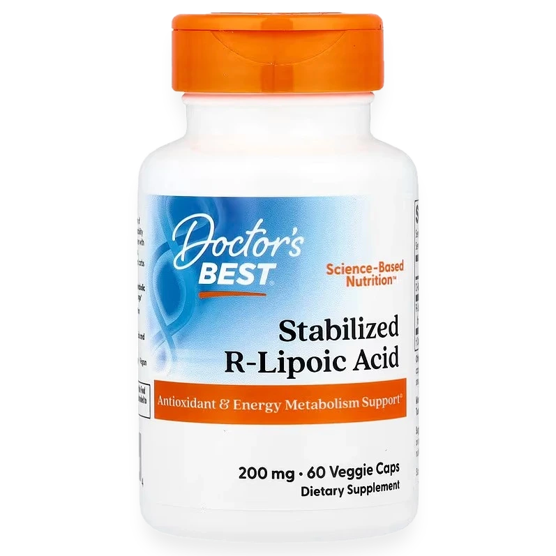Stabilized R-Lipoic Acid, 200mg - 60 vcaps