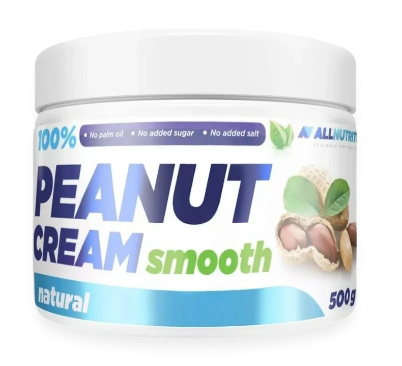 100% Peanut Cream, Smooth - 500 grams