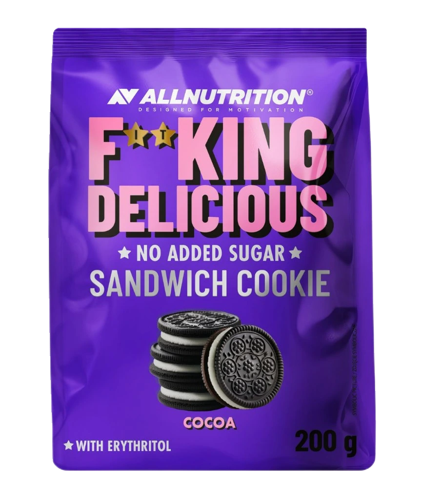 Fitking Delicious Sandwich Cookie, Cocoa - 200 grams