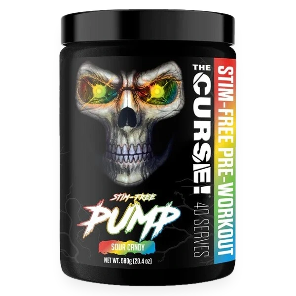 The Curse! Stim-Free Pump, Sour Candy - 580 grams