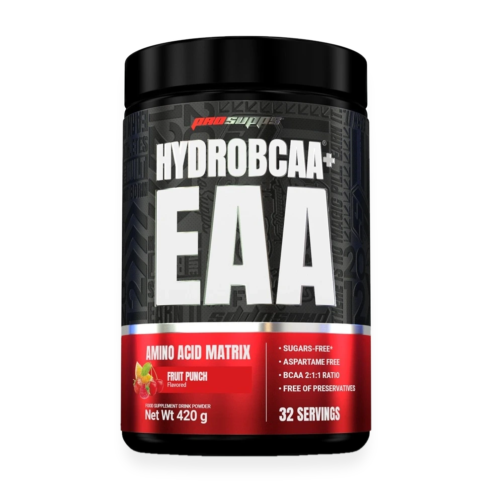 HydroBCAA + EAA, Fruit Punch - 420 grams