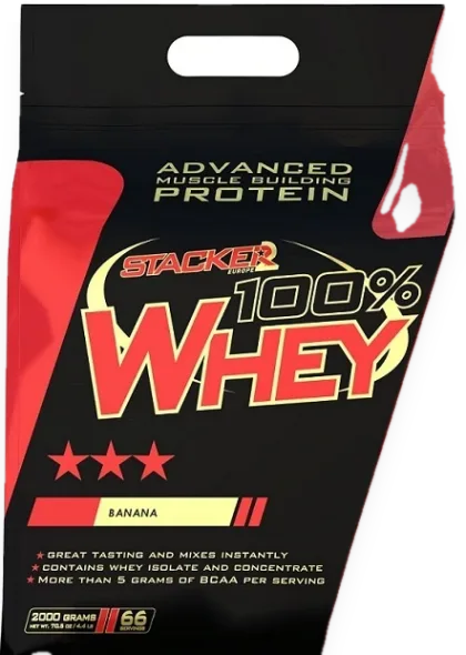 100% Whey, Banana - 2000 grams