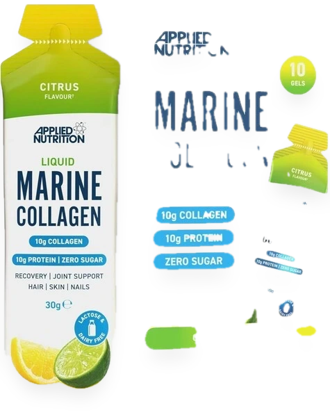Liquid Marine Collagen, Citrus - 10 x 30g